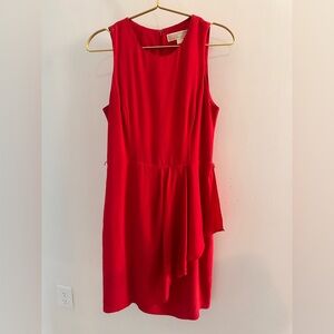 Michael Kors Red Silk Dress